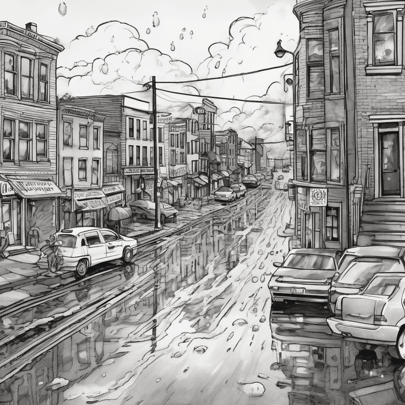 That one puddle that remembers summer.