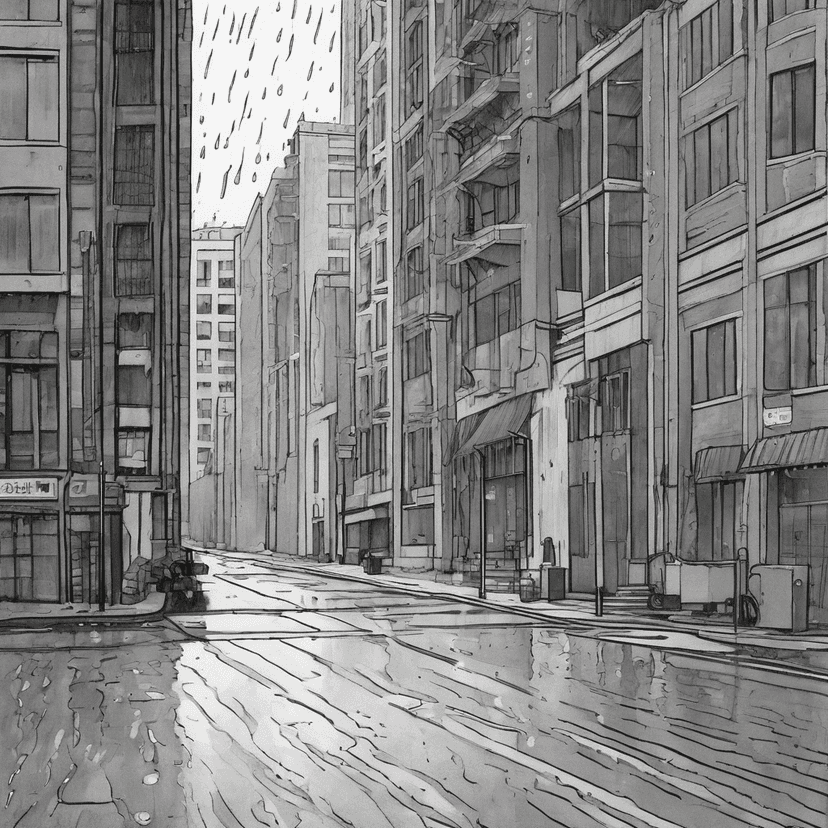 The only tenant in BelRed is the rain.